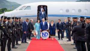 Abinader llegó a Panamá para la toma de posesión de Raúl Mulino