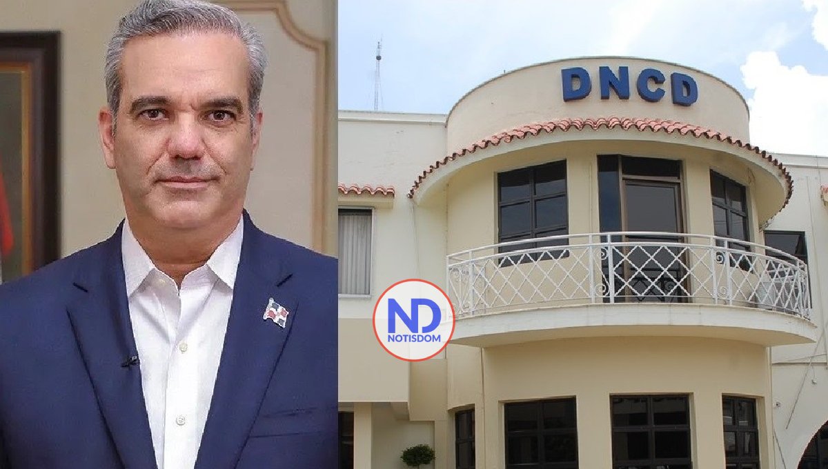 Abinader felicita DNCD; promete mejorar calidad vida sus agentes