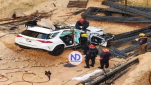 Dos fallecidos y dos heridos tras accidente en la Evaristo Morale