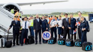 Air Europa inaugura ruta Madrid-Santiago de los Caballeros, RD