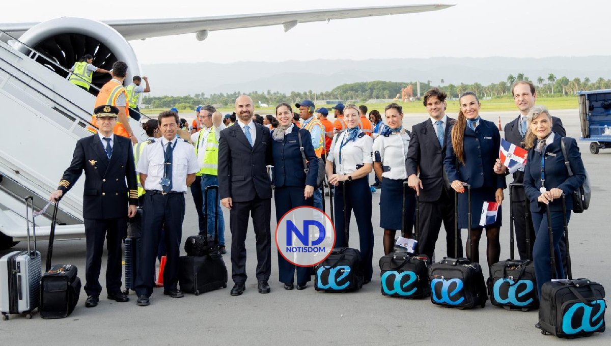 Air Europa inaugura ruta Madrid-Santiago de los Caballeros, RD