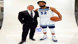 Abinader interesado en organizar un juego de exhibición de la NBA en la RD