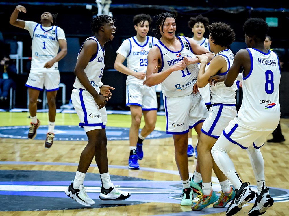 Argentina y Venezuela. Estados Unidos RD obtiene clasificación al Campeonato Mundial de basket U19