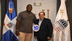 Bayron Matos unirá esfuerzos con el MIDEREC para traer NFL a RD