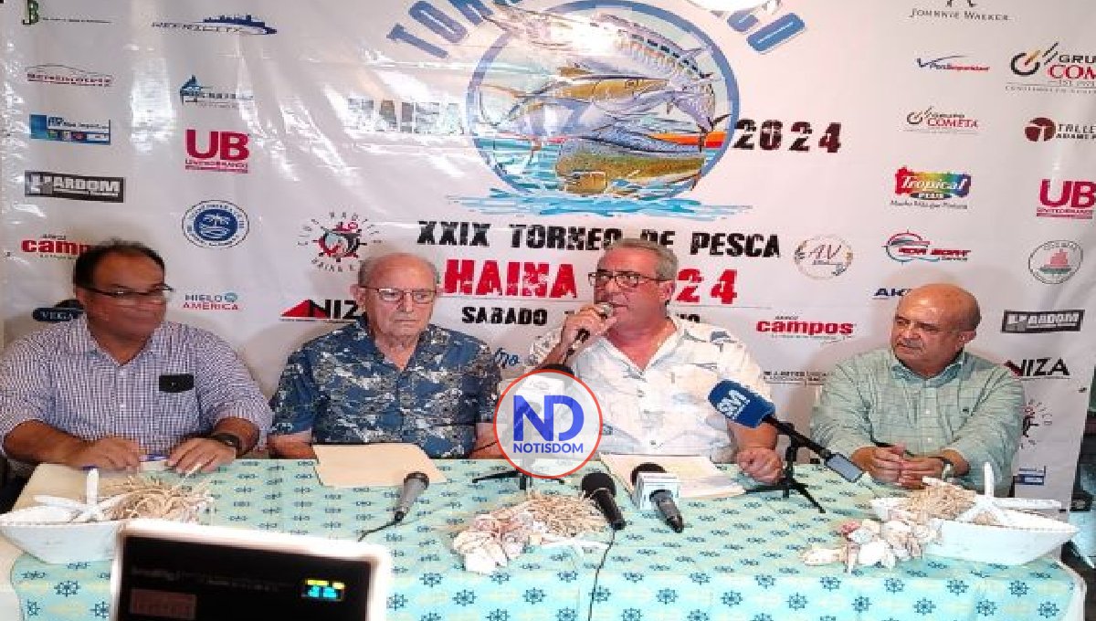 Club Náutico de Haina anuncia Torneo de Pesca Clásico 2024