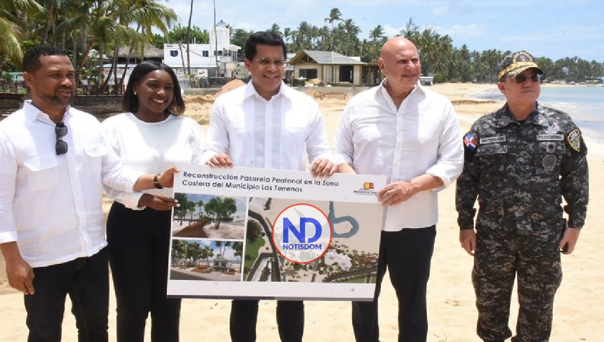 Turismo entrega obras por cien millones pesos en Las Terrenas