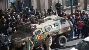 Militares se retiran de sede Gobierno Bolivia tras intento golpe de Estado