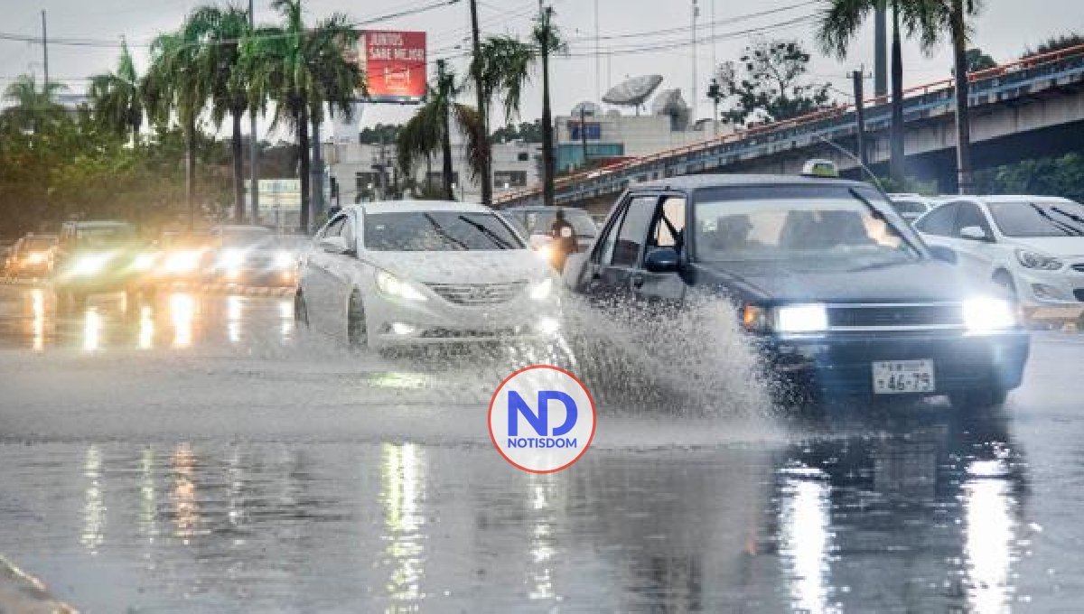 Anuncian aguaceros, tormentas eléctricas y ráfagas viento en RD