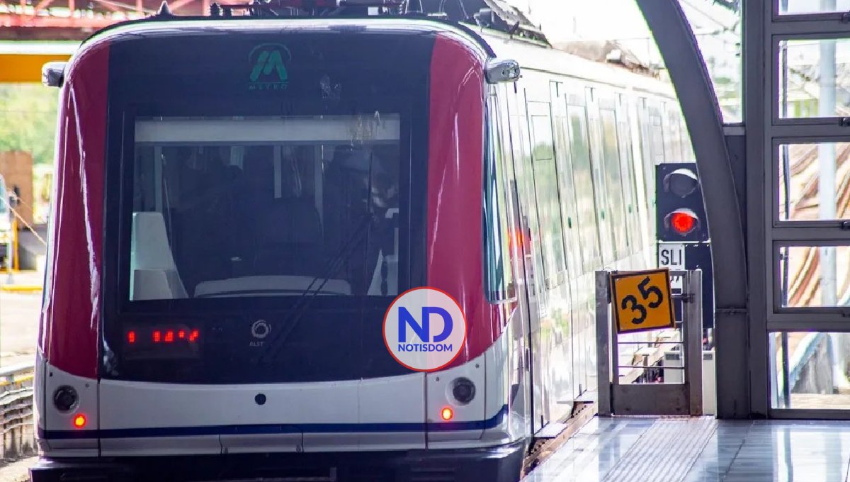 Usuaria Metro SD resulta herida al caer una luz de las instalaciones