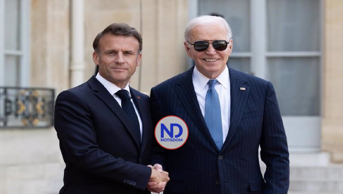 Macron y Biden reiteran su compromiso con Ucrania