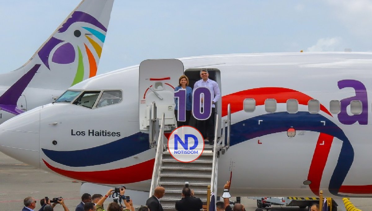 La aerolínea dominicana Arajet recibe décima nave Boeing 737