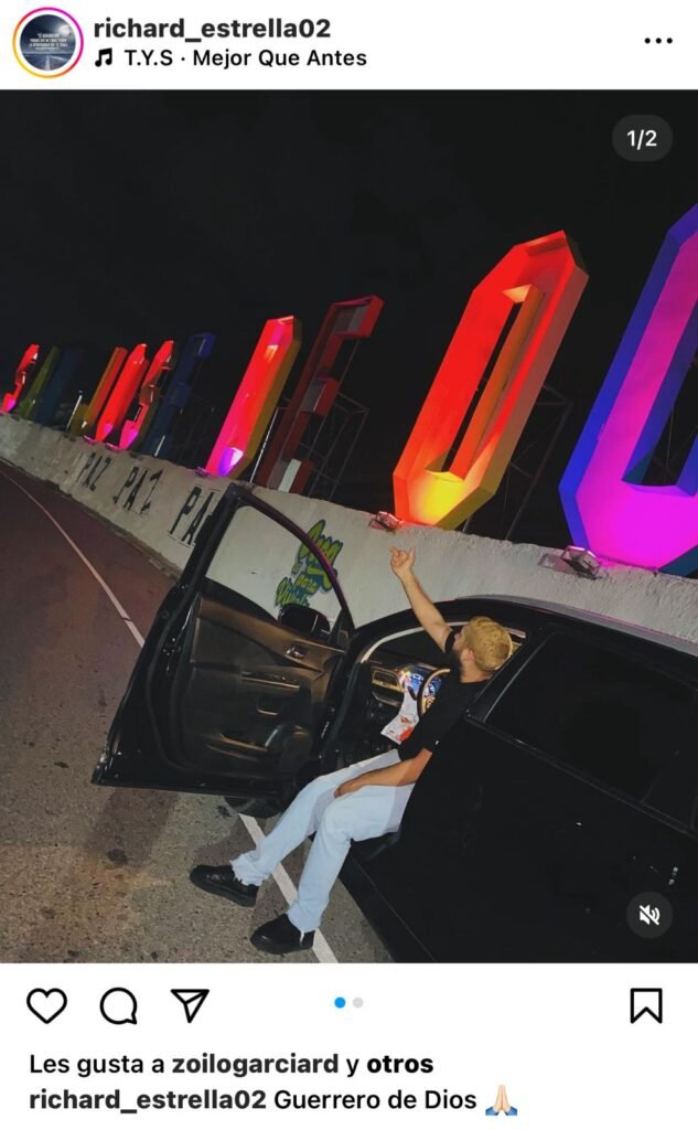 Estos son los mensajes que publicaba el hermano abatido del supuesto cabecilla en robo a banco 4 Richard Michel Estrella Arias MENSAJE 2 Estos son los mensajes que publicaba el hermano abatido del supuesto cabecilla en robo a banco