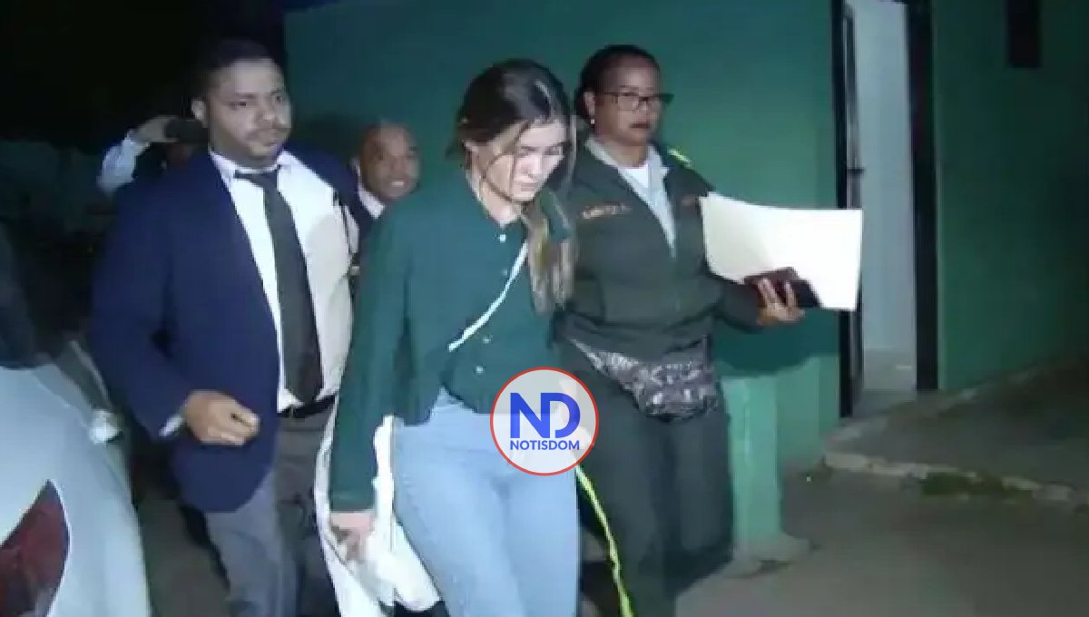 Trasladan a cárcel Palacio Justicia imputada por muerte de la Rosa