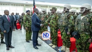 Haití recibe hoy primer grupo de policías kenianos