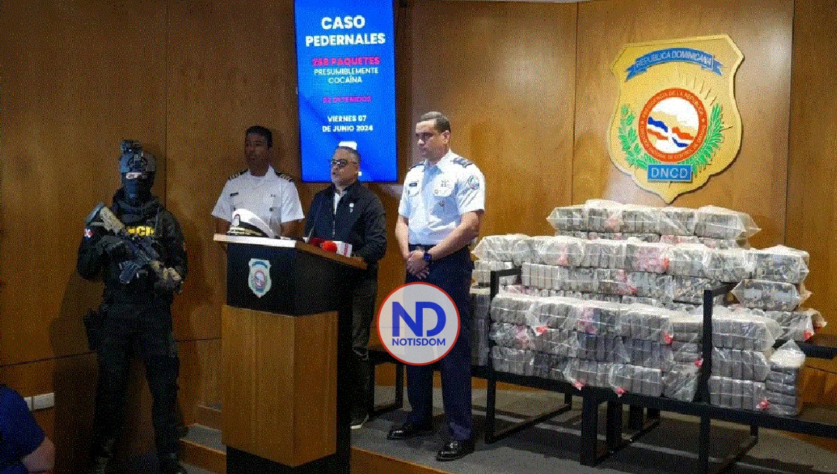 DNCD y Armada ocupan 268 paquetes de cocaína en la costa de Pedernales