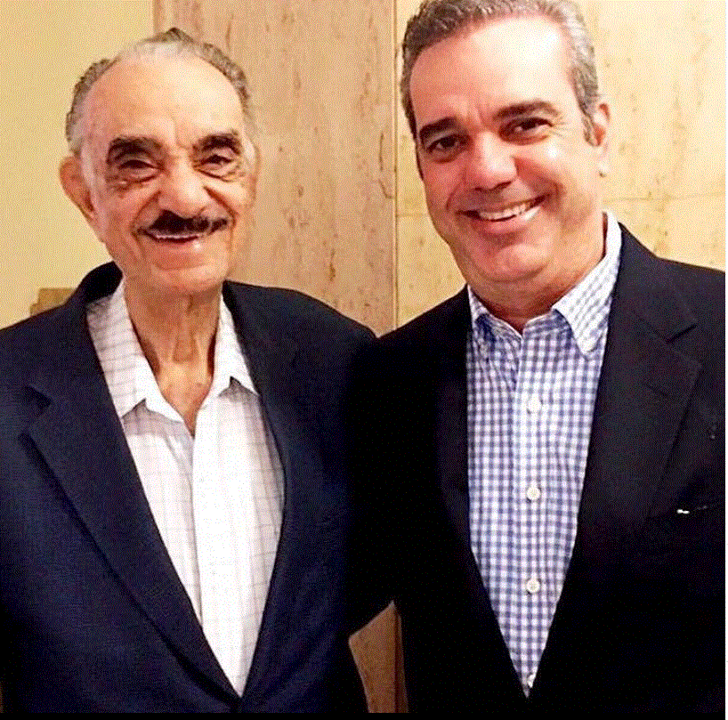 ABINADER Y SU PADRE Abinader felicita padres dominicanos; recuerda con gratitud a su progenitor