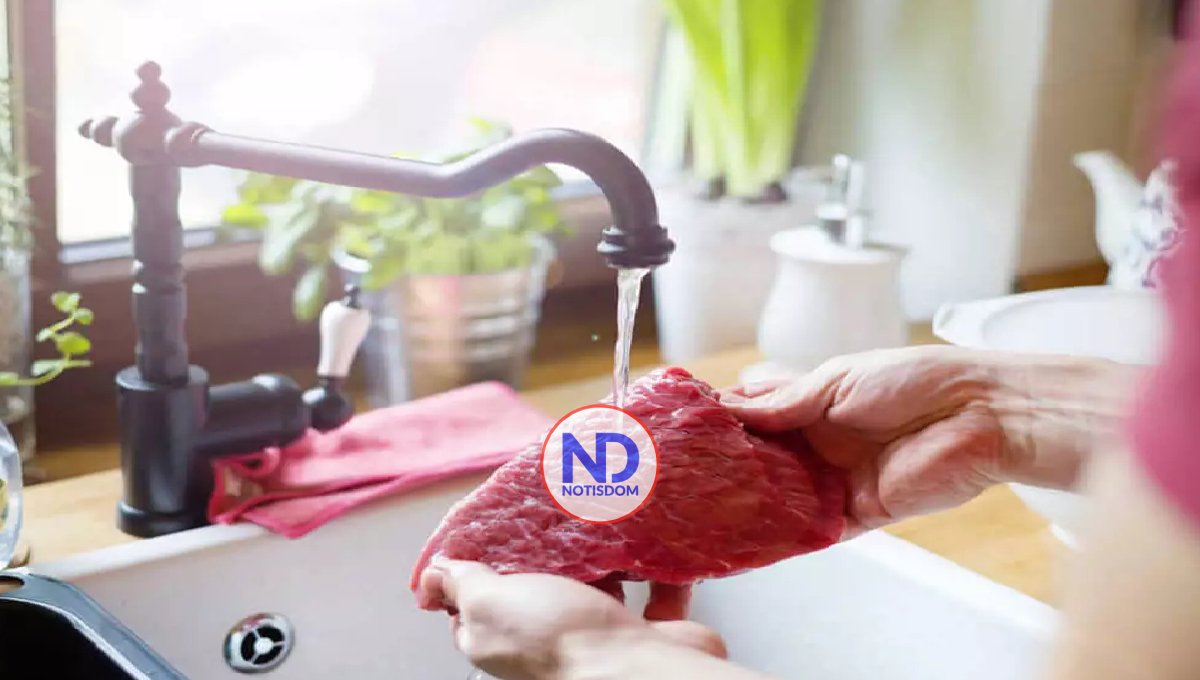 ¿Las carnes se lavan?