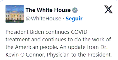 Campaña de Biden desoye las críticas; dice seguirá adelante 3 CARTA BIDEN COVID 1 Campaña de Biden desoye las críticas; dice seguirá adelante