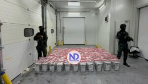 Confiscan otro cargamento de 918 paquetes de cocaína