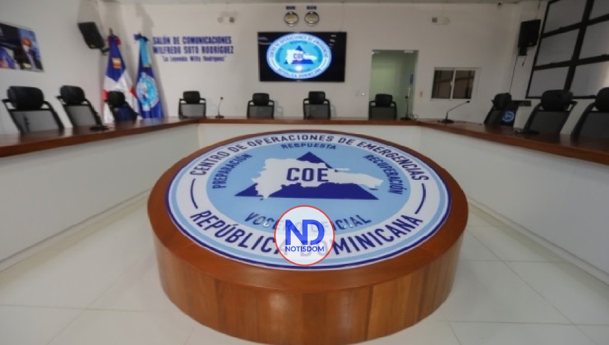 COE cancela alerta emitida por lluvias para 25 provincias de RD