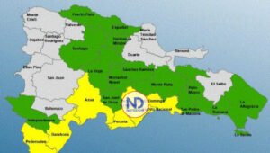 Mantienen 7 provincias en alerta amarilla y otras 14 están en verde