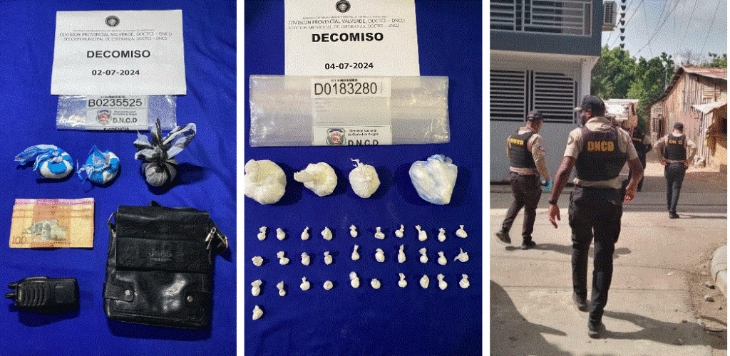 DROGA 69 1 Apresan 21 personas y ocupan 1,962 gramos de drogas en Valverde