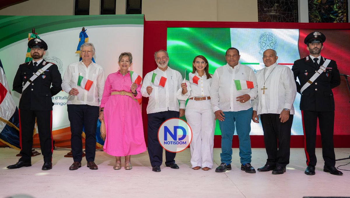 Celebran el Día Nacional de Italia, en Puerto Plata