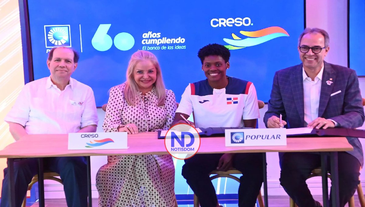 Banco Popular extiende firma de colaboración de Marileidy Paulino como embajadora de marca