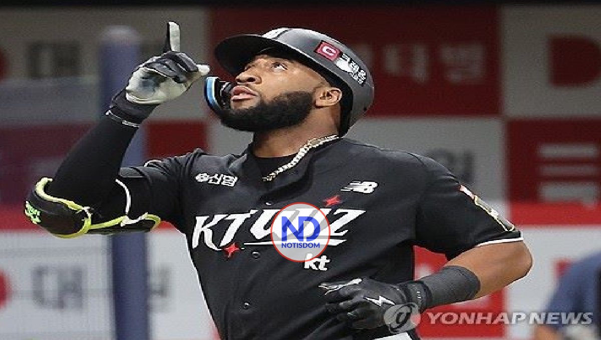 Mel Rojas Jr. batea de 4-2 y sube promedio a .330 en Corea del Sur