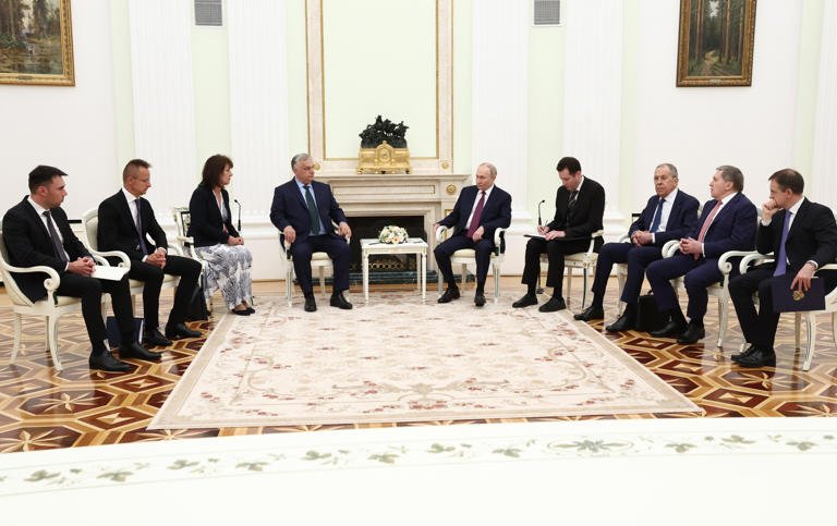 Presidente Putin reitera condiciones para la paz en Ucrania 4 Putin y Orban 2 Presidente Putin reitera condiciones para la paz en Ucrania