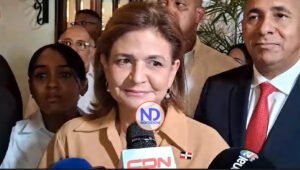 Vicepresidenta dice que joven que amenazó a Abinader enfrentará consecuencias en la justicia