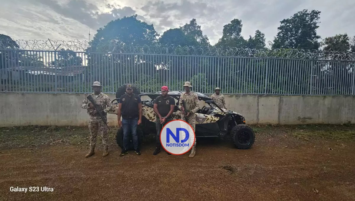 CESFRONT arresta a Hombre intentando violentar verja en la frontera RD-Haití en Dajabón