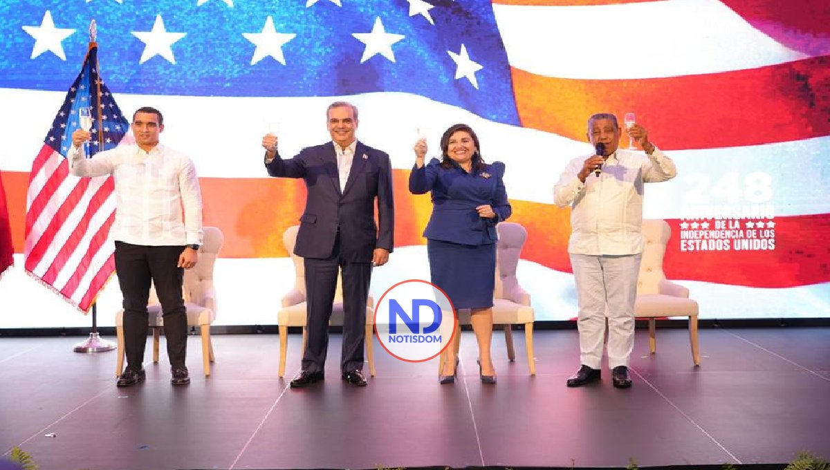 Embajada en la RD celebra 248 aniversario independencia EEUU