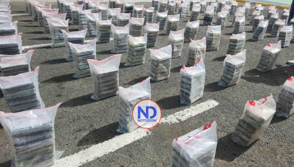 Autoridades dominicanas incautan más de una tonelada de cocaína