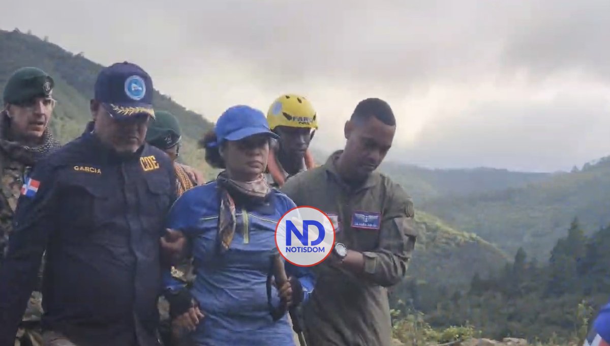 Encuentran a la senderista desaparecida en trayecto Constanza-Bonao