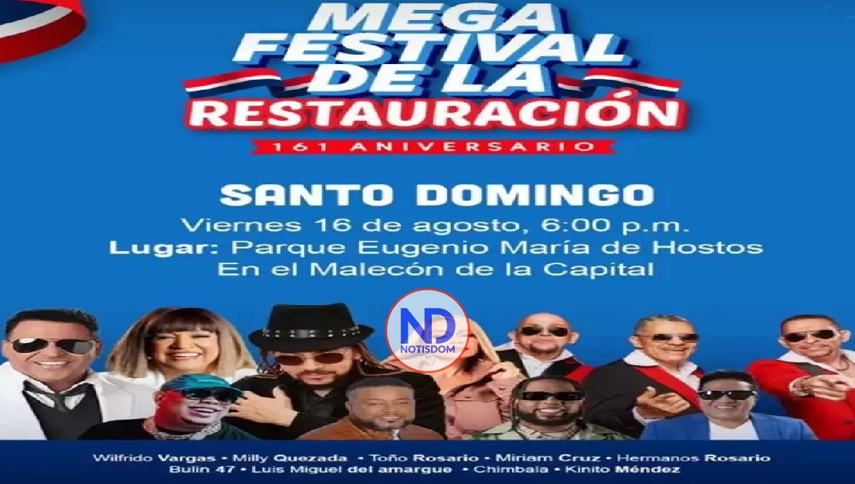 27 fiestas gratis “Por la Restauración”