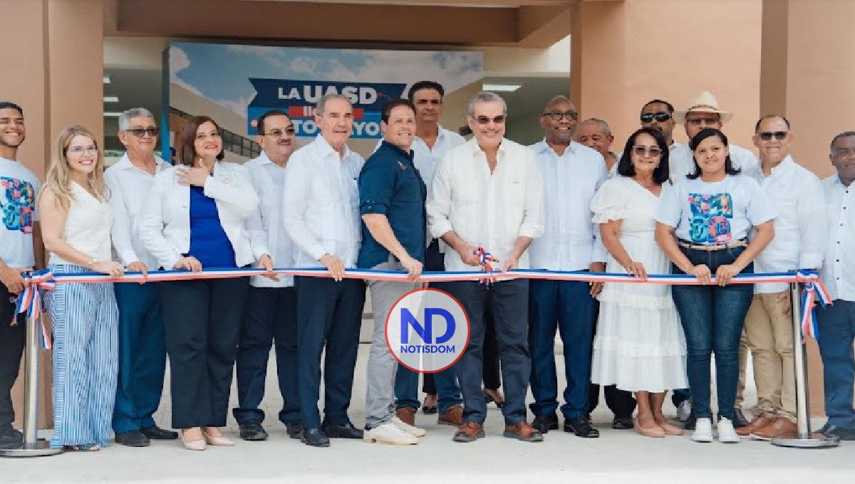 Presidente Abinader inaugura centro de la UASD Hato Mayor