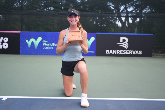 Adelie Osher campeona de sencillos Copa Flamenco Sivertsen y Osher, los campeones Copa Flamenco Santo Domingo J30