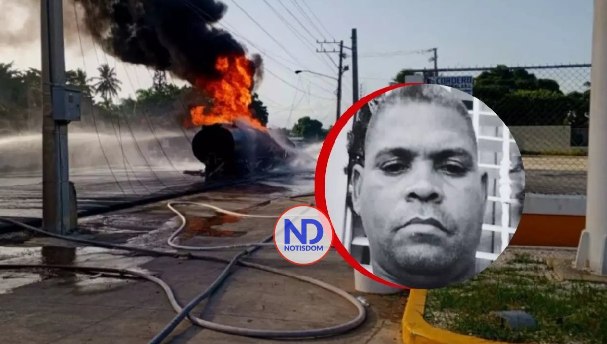 Fallece conductor de tanquero que se incendió en La Vega