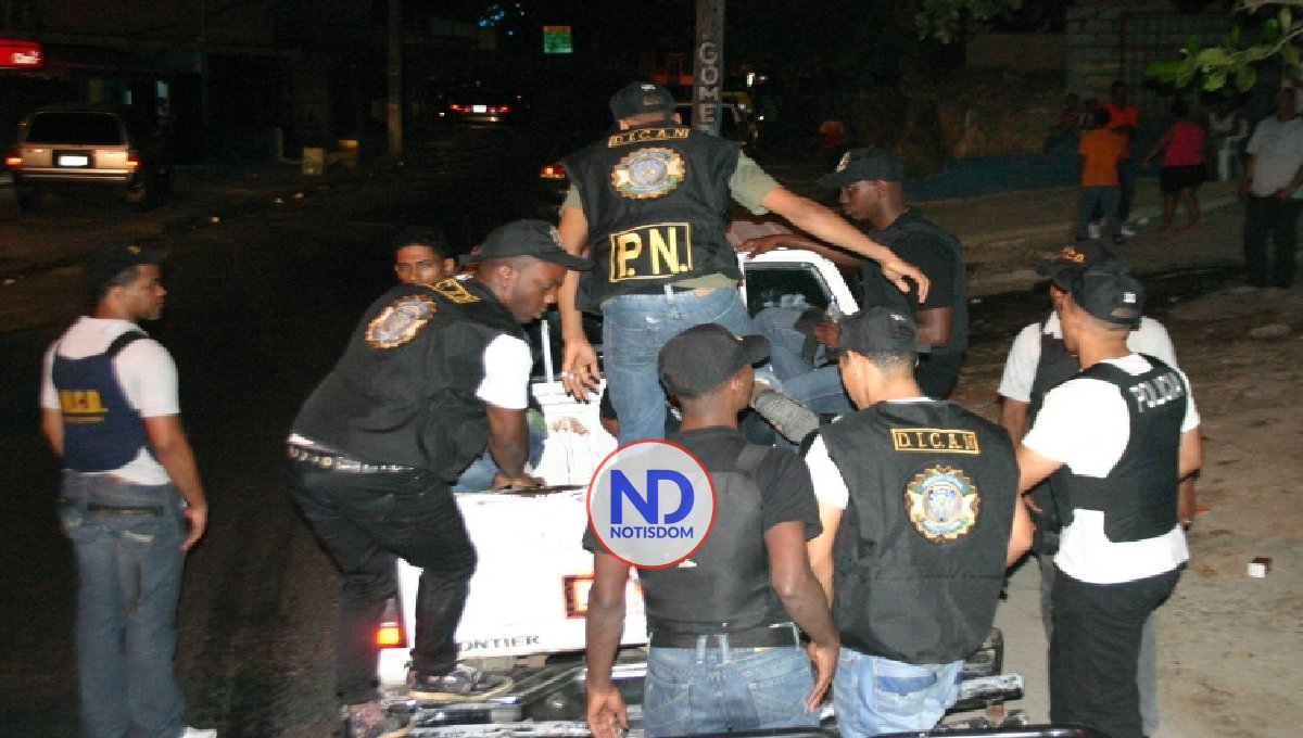 DNCD dice detuvo más de mil personas, sacó drogas de calles