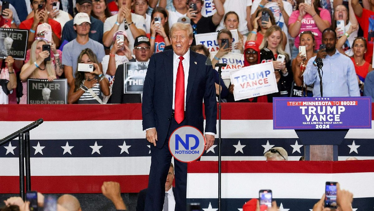 Trump duda Harris sea negra, cree cambió identidad racial