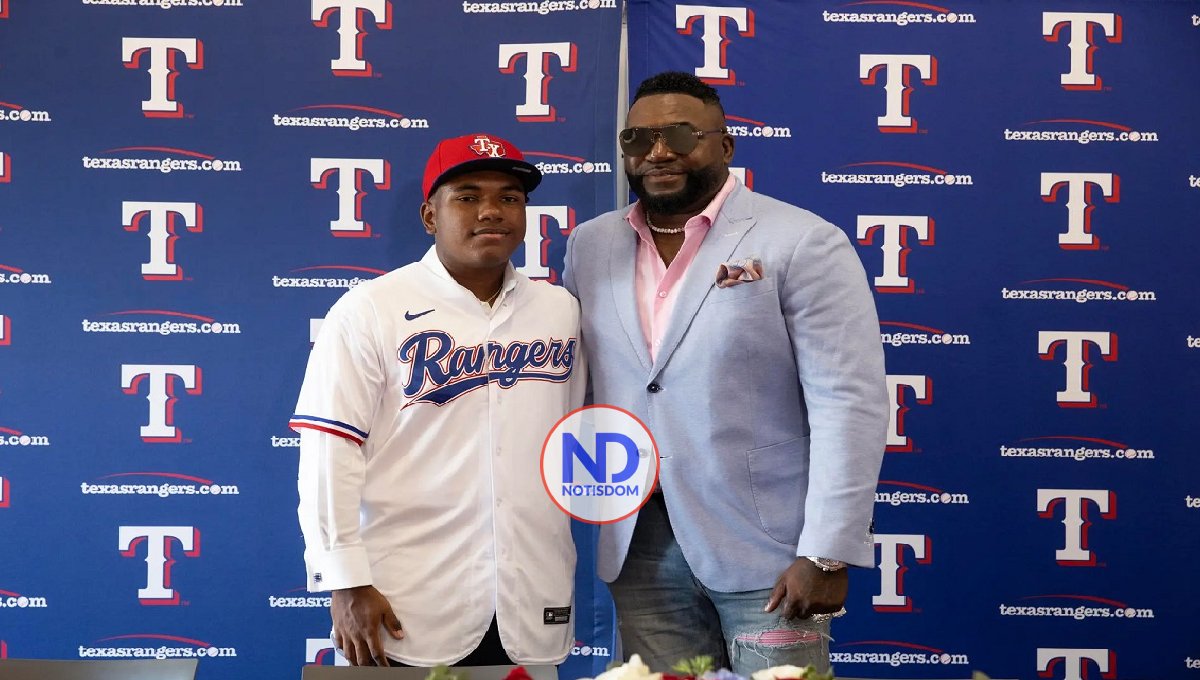 David Ortiz Jr. sigue los pasos del ‘Big Papi’ con Rangers de Texas