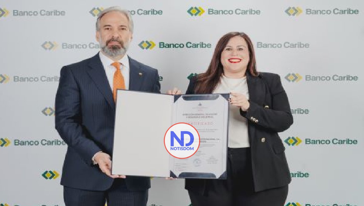 Banco Caribe alcanza el 97% de sus sucursales certificadas