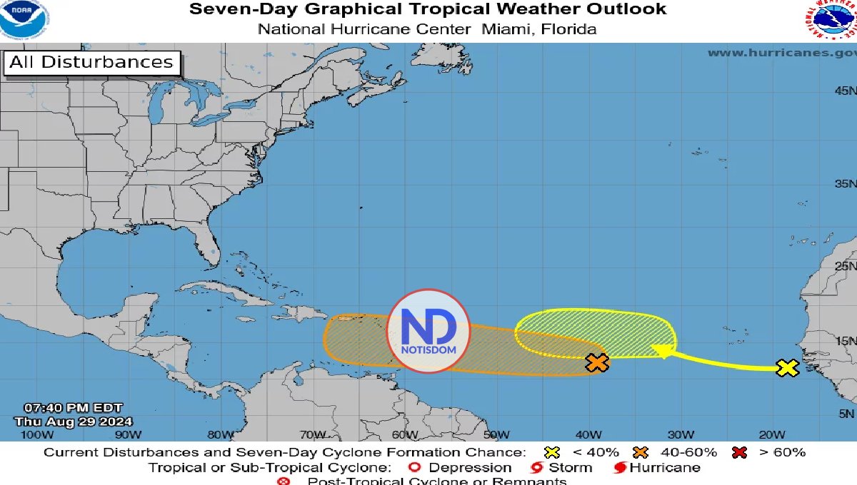Dos nuevas amenazas en el Atlántico: ¿Se formarán depresiones tropicales en el Caribe?