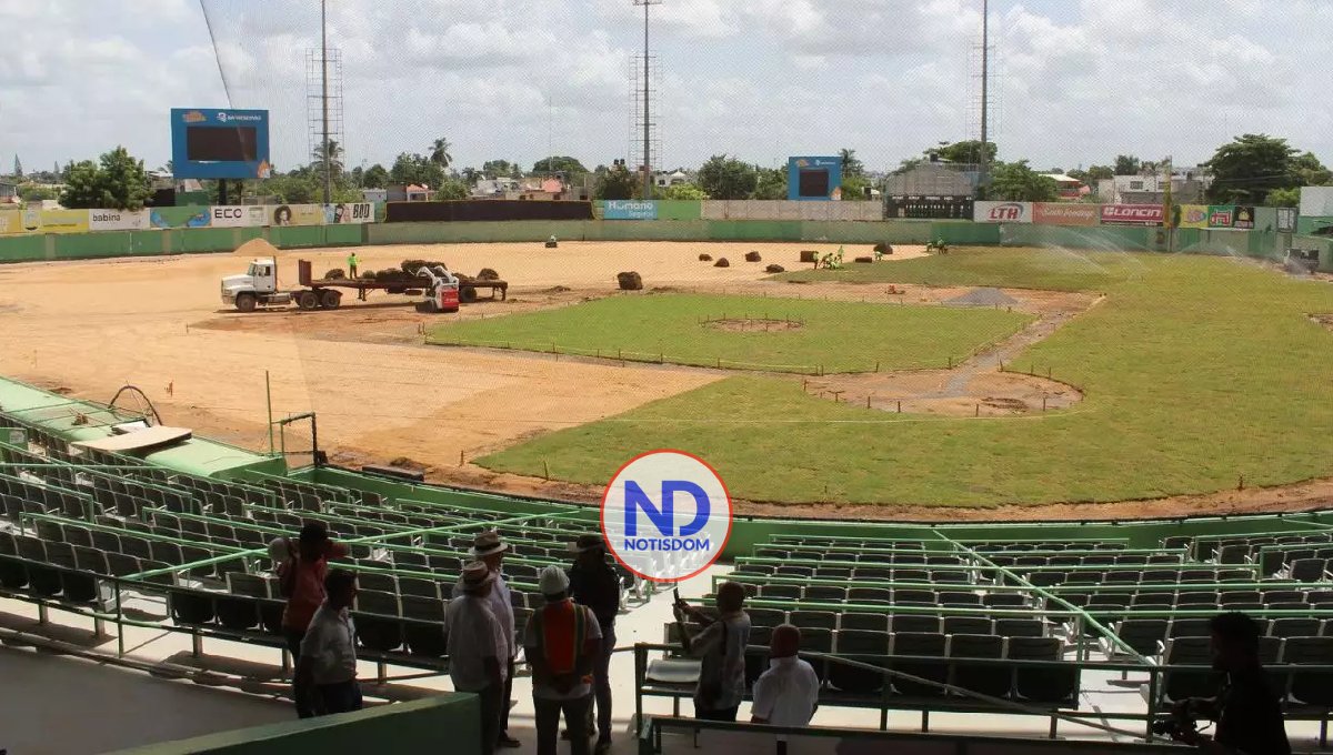 Realizan inspecciones de trabajos en el estadio Tetelo Vargas