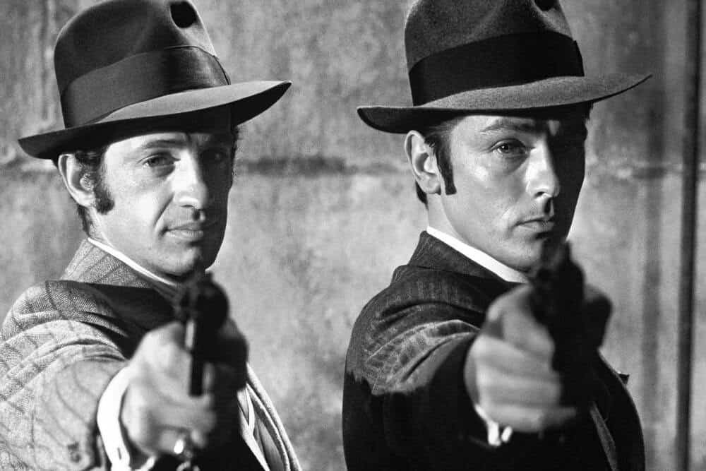 Jean Paul Belmondo y Alain Delon en Borsalino Fallece Alain Delon, legendario actor del cine francés
