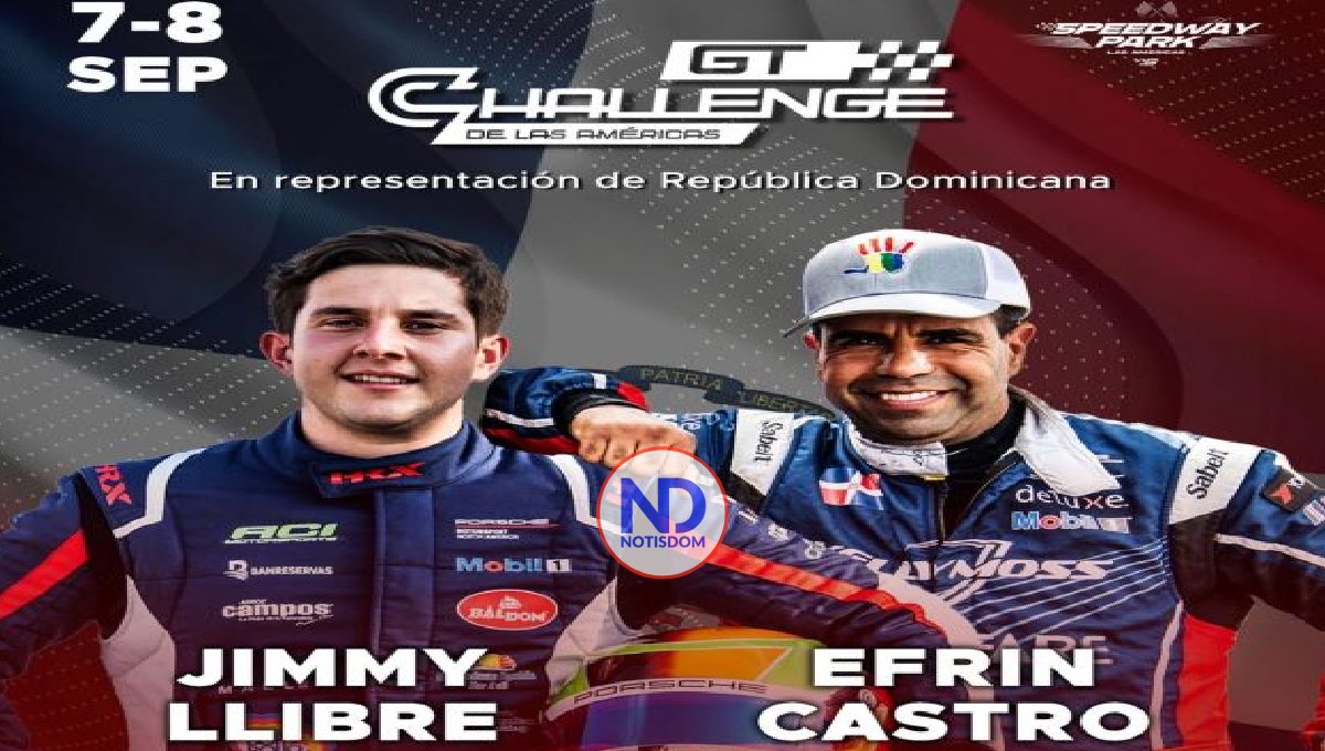 Llibre y Castro representarán a RD en GT Challenge de las Américas