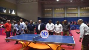 Kelvin Cruz resalta potencial del deporte en apertura Panam tenis de mesa