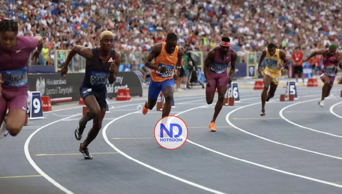 Alexander Ogando logra récord personal y segunda posición en Liga Diamante 2 Alexander Ogando logra récord personal y segunda posición en Liga Diamante