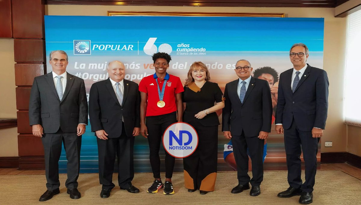 Marileidy Paulino visita la Torre Popular tras victoria en París 2024